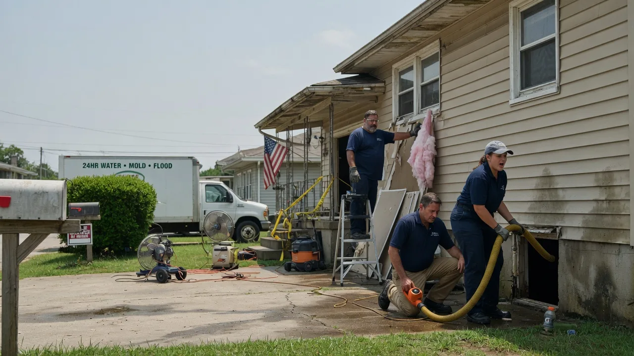 Water Damage Repair in Hall, NY near me